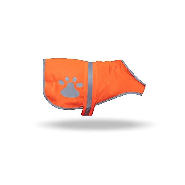 Maggift Dog Reflective Vest,Pet Safety Vest Orange (S)