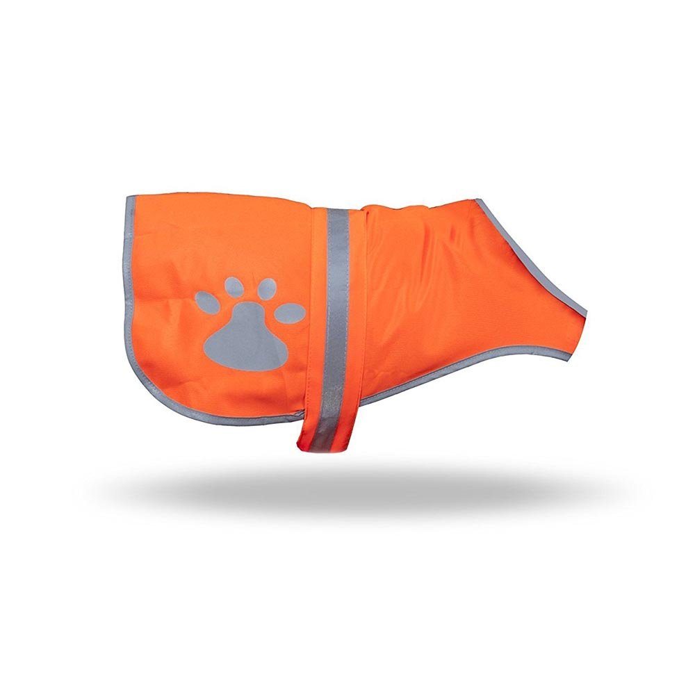 Maggift Dog Reflective Vest,Pet Safety Vest Orange (L)