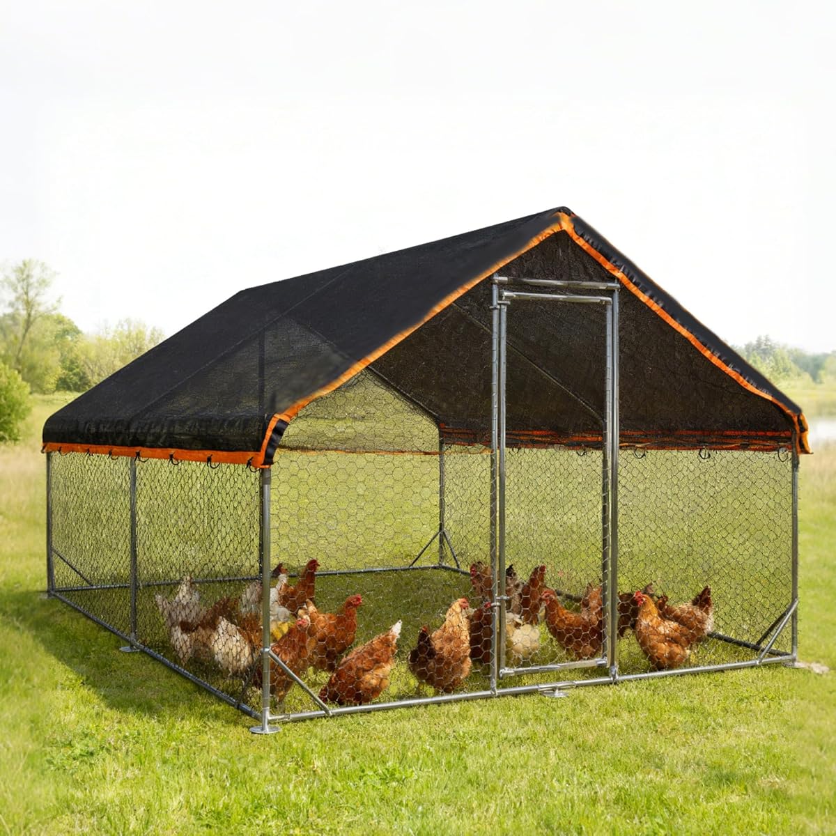 winemana 50% Shade Cloth for Garden-10x20 FT Breathable Mesh Tarp Sun Shade - imagem de detalhe 3