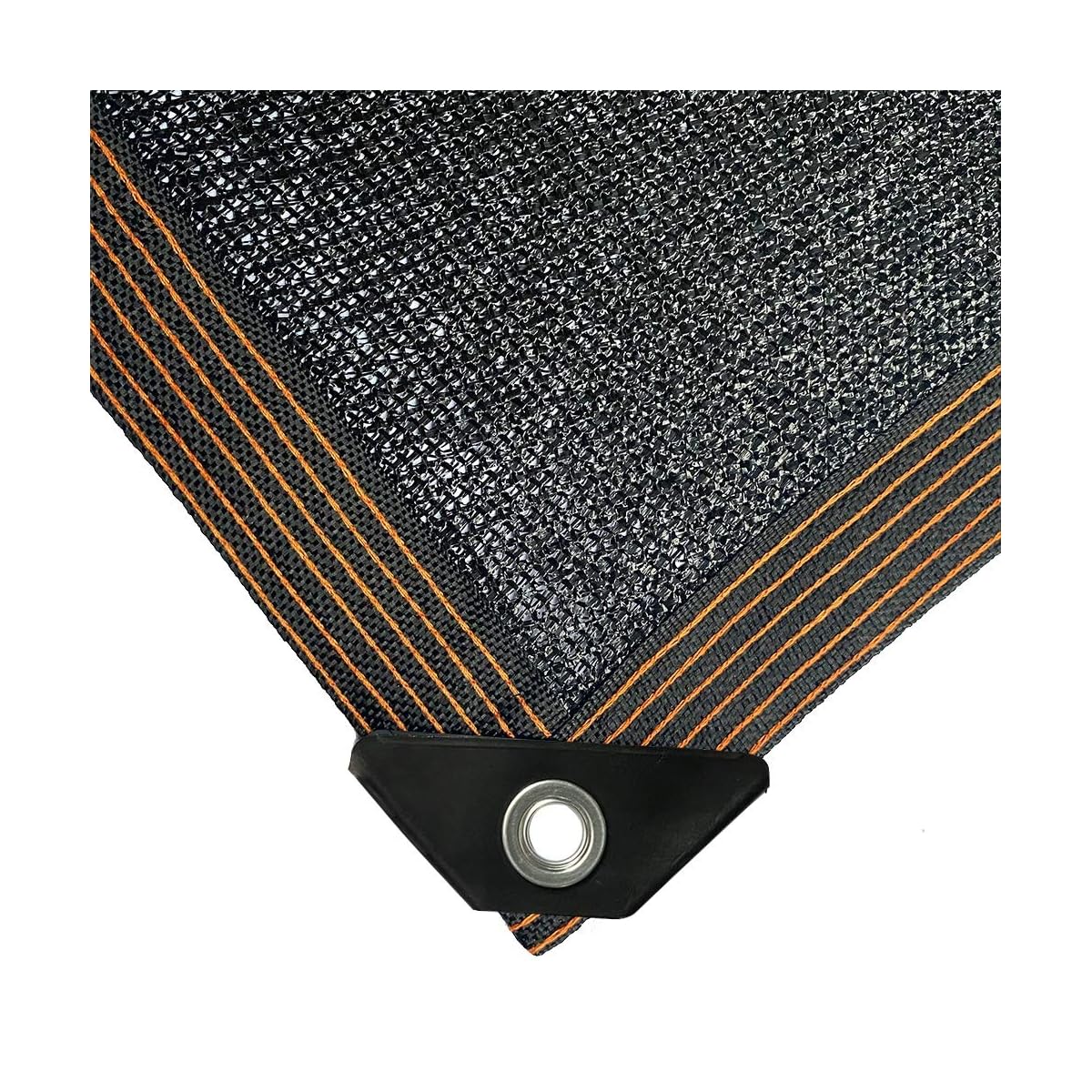 winemana 70% Black Shade Cloth, 8 x 12 FT Durable Mesh Tarp with Grommets, Resistant Garden Sun Shade Netting with Taped Edge for Plant Cover, Greenhouse, Patio, Tomatoes, Chicken Coop, Barn Kennel - imagen de detalle 1