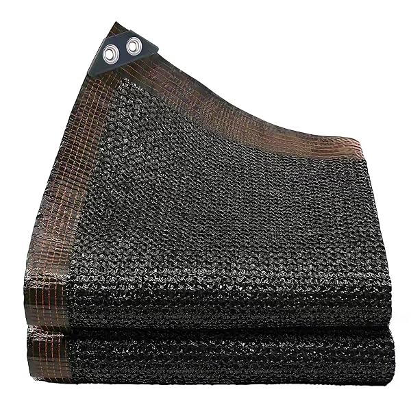 winemana 40% Black Shade Cloth, 3.3 x 10 FT Garden Mesh Tarp for Plants Heat Protection with Grommets, Sunshade Plant Cover for Greenhouse, Barns Kennel, Outdoor Netting Screens for Patio & Porch