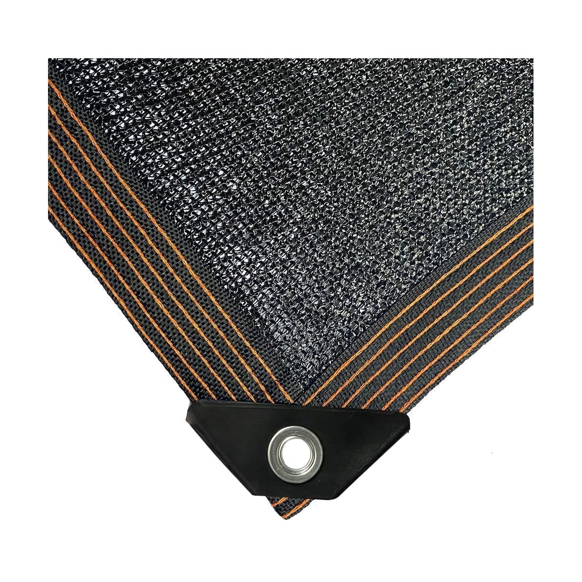 winemana 70% Black Shade Cloth, 20 x 20 FT Durable Mesh Tarp with Grommets, Resistant Garden Sun Shade Netting with Taped Edge for Plant Cover, Greenhouse, Patio, Tomatoes, Chicken Coop, Barn Kennel - imagem de detalhe 1