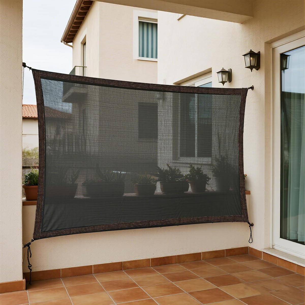winemana 40% Shade Cloth for Garden- 4x8 FT Breathable Mesh Tarp for Vegetables & Plants, Outdoor Patio Sun Shade with Grommets - Chicken Coop, Dog Kennel Cover - imagen de detalle 1