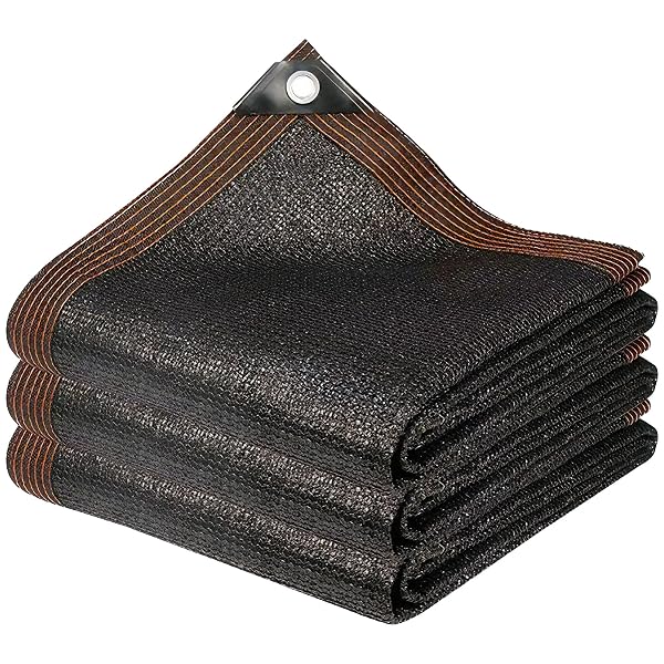 winemana 70% Shade Cloth for Garden- 5x6 FT Breathable Mesh Tarp for Vegetables & Plants, Outdoor Patio Sun Shade with Grommets - Chicken Coop, Dog Kennel Cover