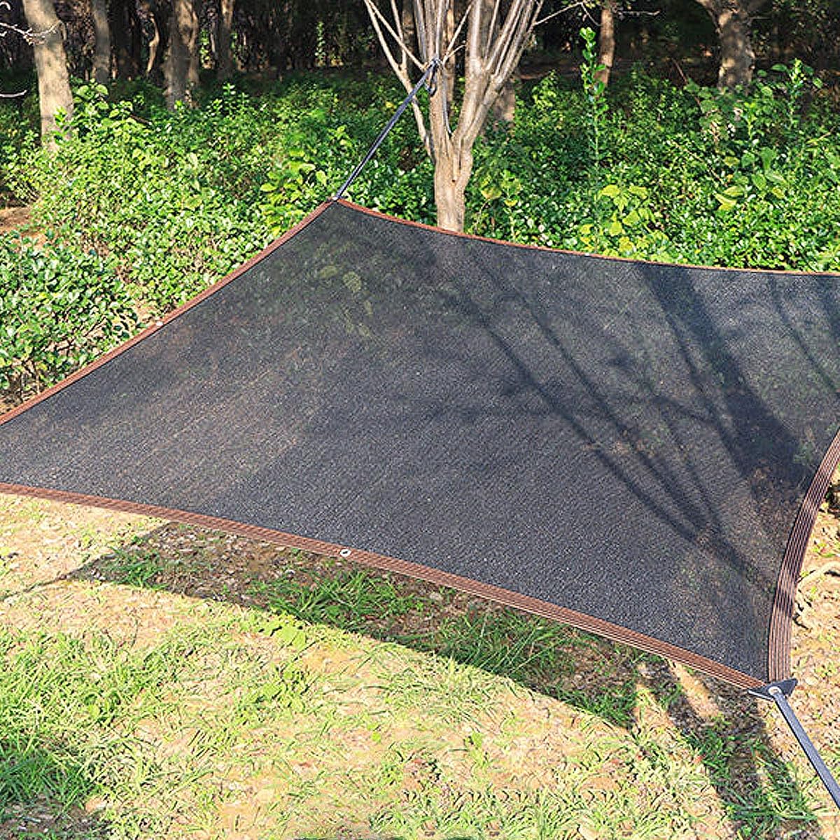 winemana 50% Black Shade Cloth, 8 x 20 FT Durable Mesh Tarp with Grommets, Garden Sunblock Shade Cloth Shading Antifreezing for Plants Cover, Greenhouse, Barns Kennel, Patio, Tomatoes - imagen de detalle 4