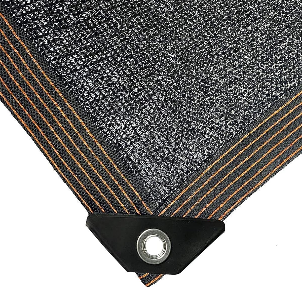 winemana 20x48 FT Black Shade Cloth, 70% UV Resistant Mesh Tarp with Reinforced Grommets, Breathable Sun Shade Net for Garden, Greenhouse, Patio Plants and Animal Coop Cover - imagen de detalle 4